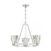 RICCA,3LT CHANDELIER,CHR