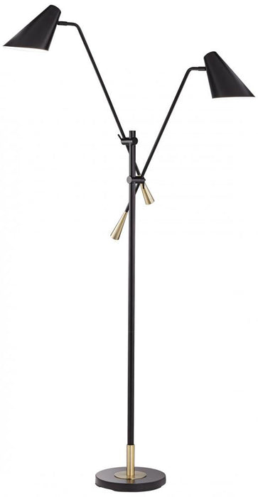 FL-2 lt adjustable floor lamp