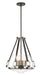 4 LIGHT SMALL PENDANT & SEMI FLUSH