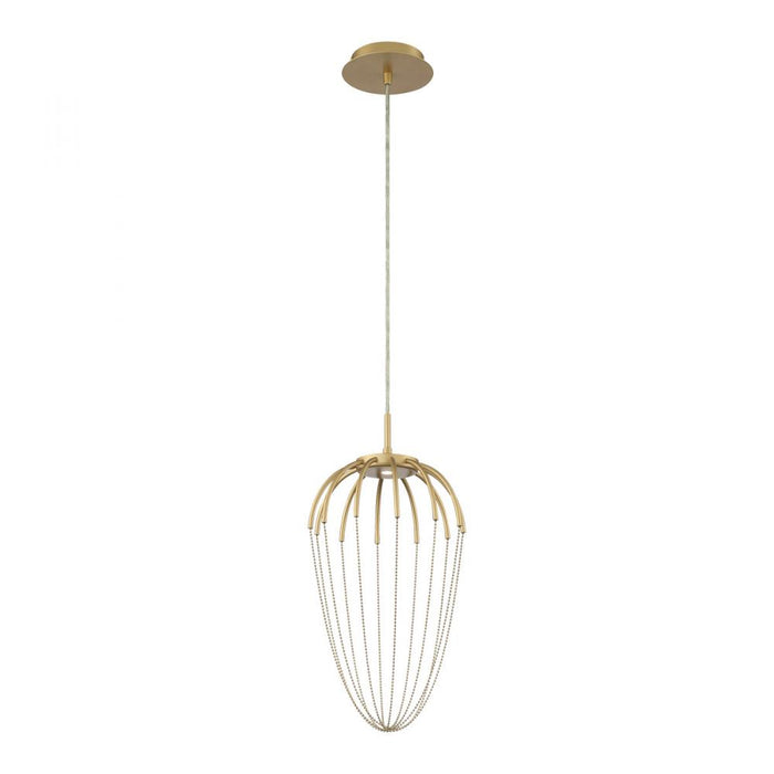 FRUSTA,1LT LED PENDANT,GLD