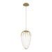 FRUSTA,1LT LED PENDANT,GLD