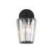 NATALIA,1LT WALL SCONCE,BLK