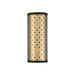 GRADO,2LT WALL SCONCE,GOLD