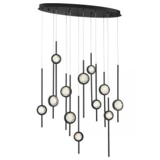 BARLETTA,12LT LED CHAND, BLK