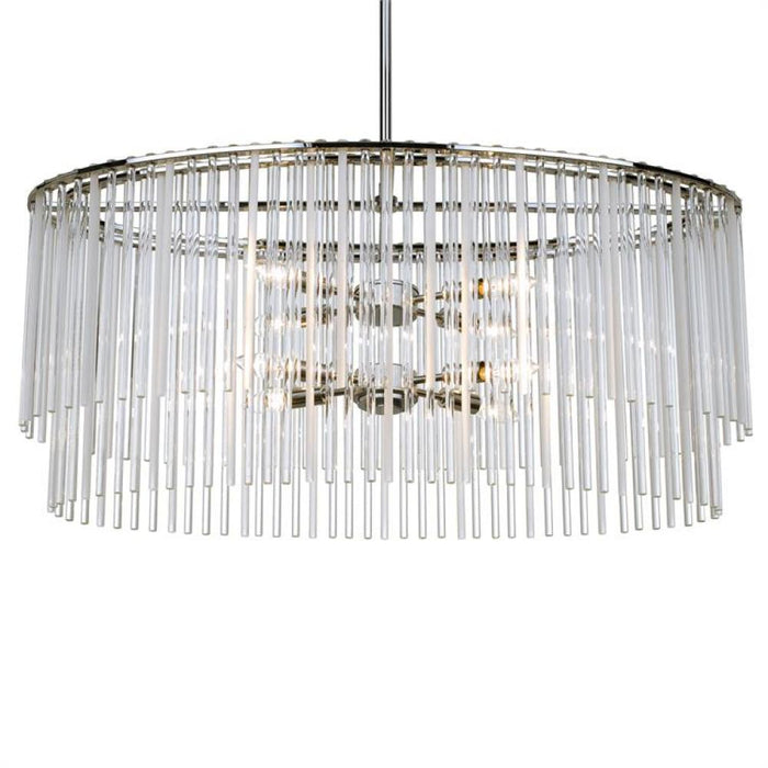 Bleecker 8 Light Polished Chrome Chandelier