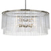 Bleecker 8 Light Polished Chrome Chandelier