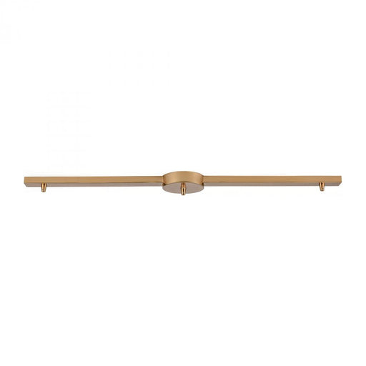 Pendant Options 3-Hole Linear Bar for Pendants in Satin Brass
