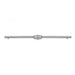 Illuminare Acc Satin Nickel Linear Bar for 3 Lights