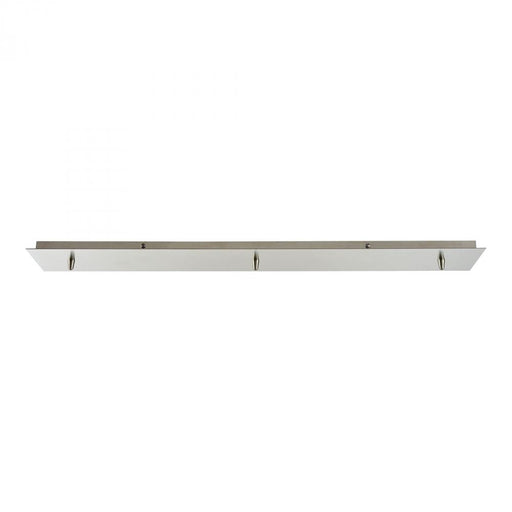 Pendant Options 3 Light Linear Pan in Satin Nickel