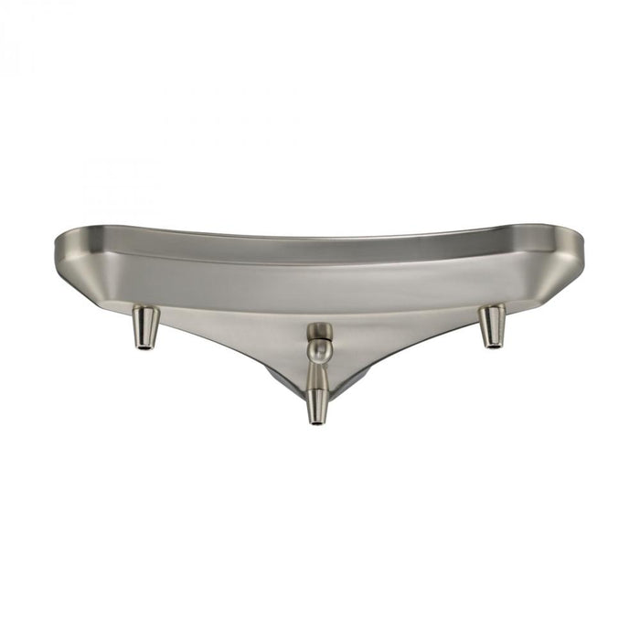 3-Light Triangle Pan - Satin Nickel