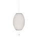 Cigar 1-Light Mini Pendant in White