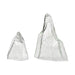 Meru Decorative Object in Clear (Set of 2)