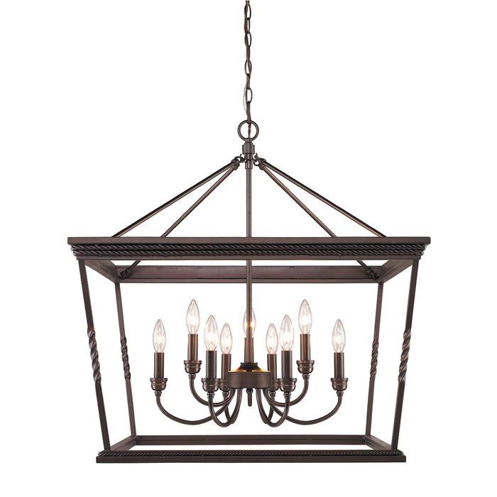 Davenport 2 Tier - 9 Light Chandelier