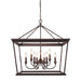 Davenport 2 Tier - 9 Light Chandelier