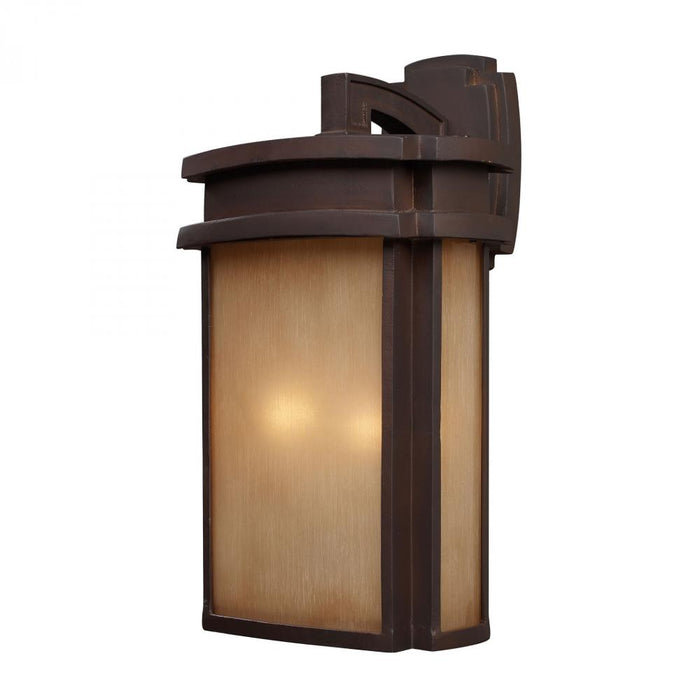 Sedona 2-Light Outdoor Wall Lamp in Clay Bronze