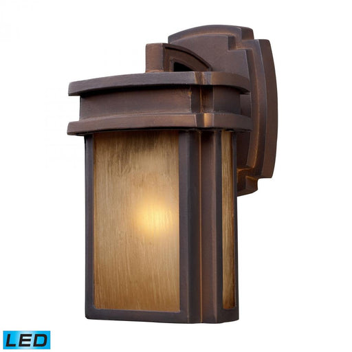 Sedona 1-Light Outdoor Wall Lamp in Hazelnut Bronze - Includes LED Bulb