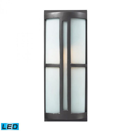 Trevot 1-Light Outdoor Sconce in Graphite - Includes LED Bulb