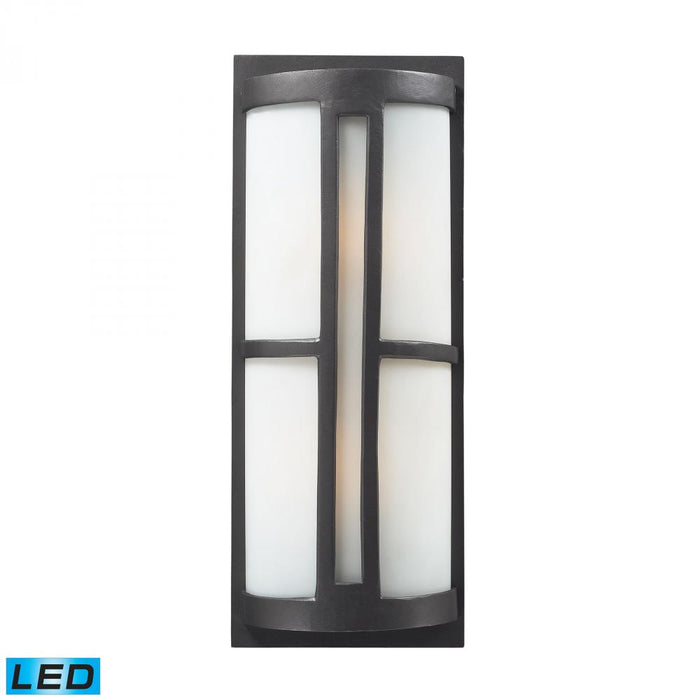 Trevot 2-Light Outdoor Sconce in Graphite - Includes LED Bulbs