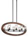 Linear Chandelier 8Lt