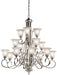 Chandelier 16Lt LED