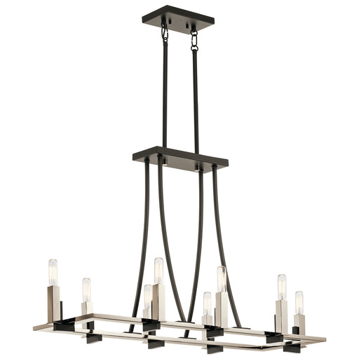 Linear Chandelier 8Lt