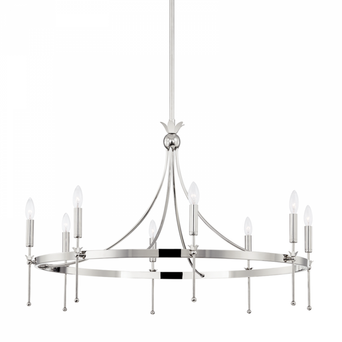 8 LIGHT CHANDELIER