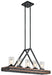 Linear Chandelier 8Lt