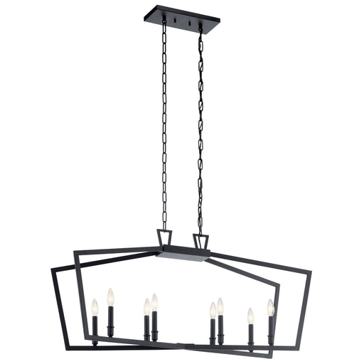 Linear Chandelier 8Lt