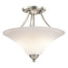 Semi Flush 2Lt LED