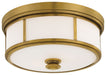 2 LIGHT FLUSH MOUNT