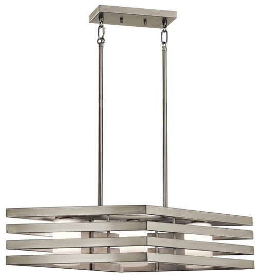 Linear Chandelier 3Lt Halogen