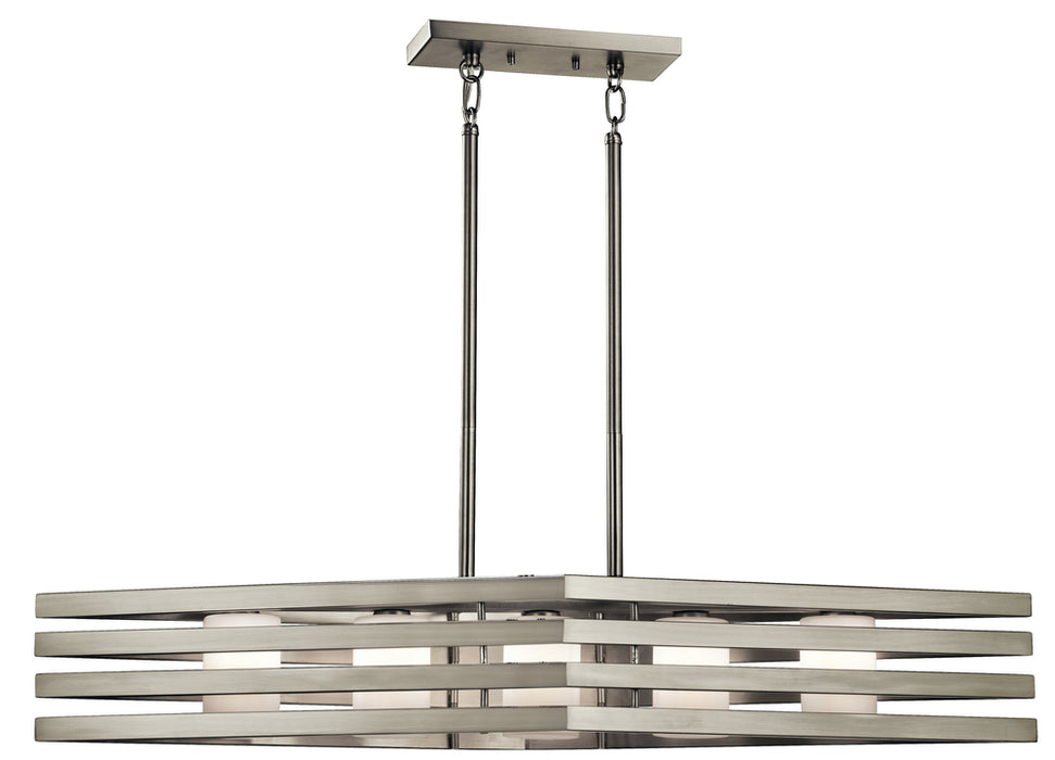 Linear Chandelier 5Lt Halogen