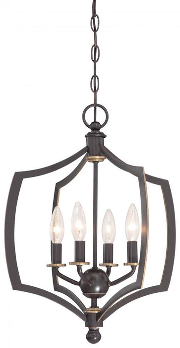 4 LIGHT MINI CHANDELIER