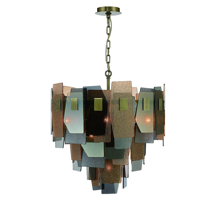 Cocolina 10 light Chandelier in Bronze