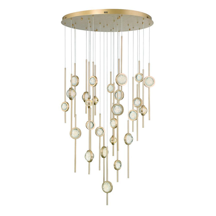 Barletta 26 light Chandelier in Brass