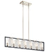 Linear Chandelier 7Lt