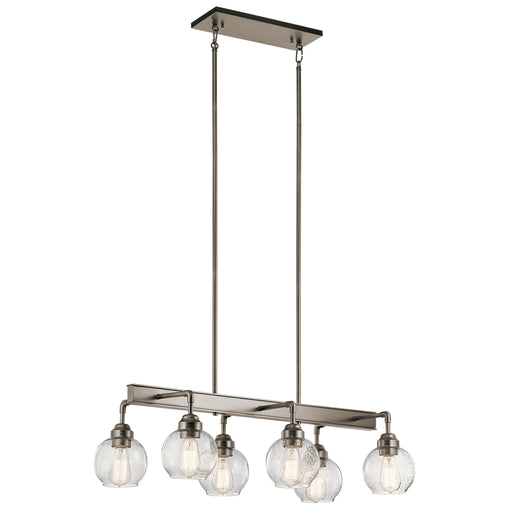 Linear Chandelier 6Lt