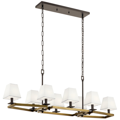 Linear Chandelier 8Lt