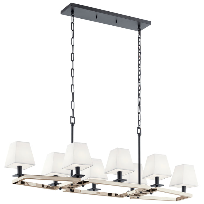 Linear Chandelier 8Lt