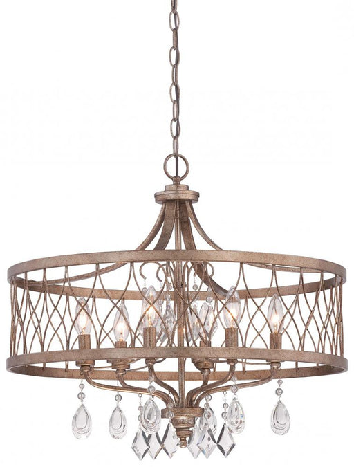 6 LIGHT CHANDELIER