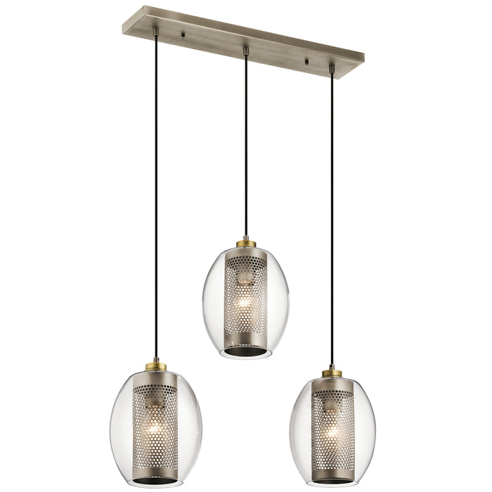 Linear Chandelier 3Lt