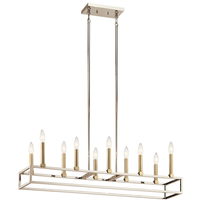 Linear Chandelier 10Lt