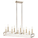 Linear Chandelier 10Lt