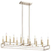 Linear Chandelier 14 Lt