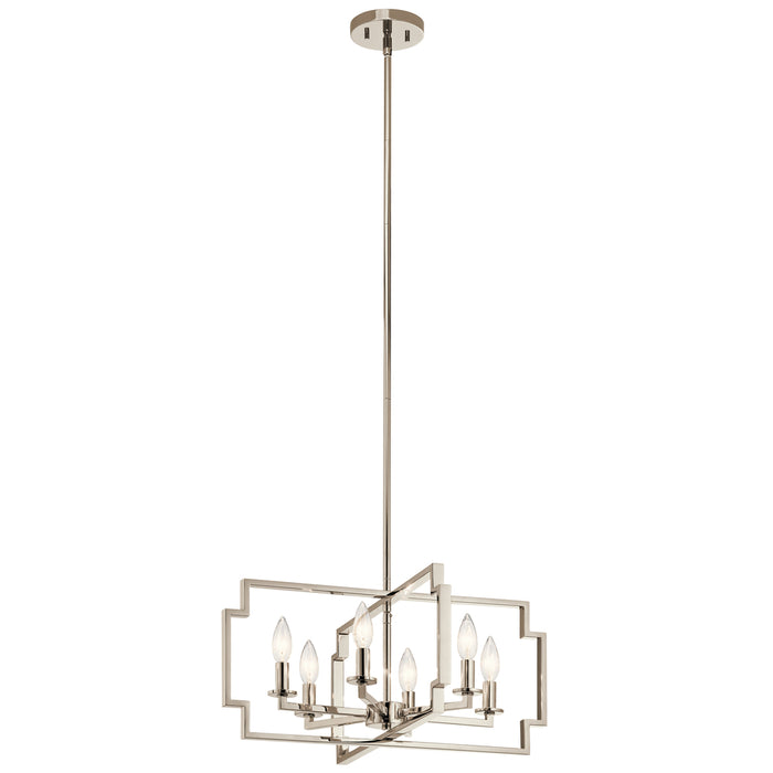 Chandelier/Semi Flush 6Lt