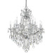 Maria Theresa 13 Light Spectra Crystal Polished Chrome Chandelier