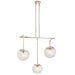 Linear Chandelier 3Lt