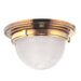 3 LIGHT FLUSH MOUNT