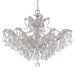 Maria Theresa 6 Light Spectra Crystal Chrome Chandelier