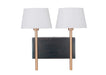 2 Light Wall Sconce